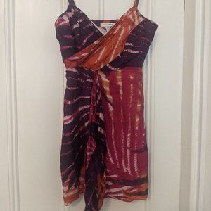 Jungle print mini dress